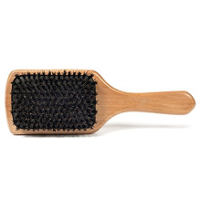Cepillo de pelo de madera de encargo de la barba de pelo del verraco del cepillo de pelo de la marca de fábrica FQ